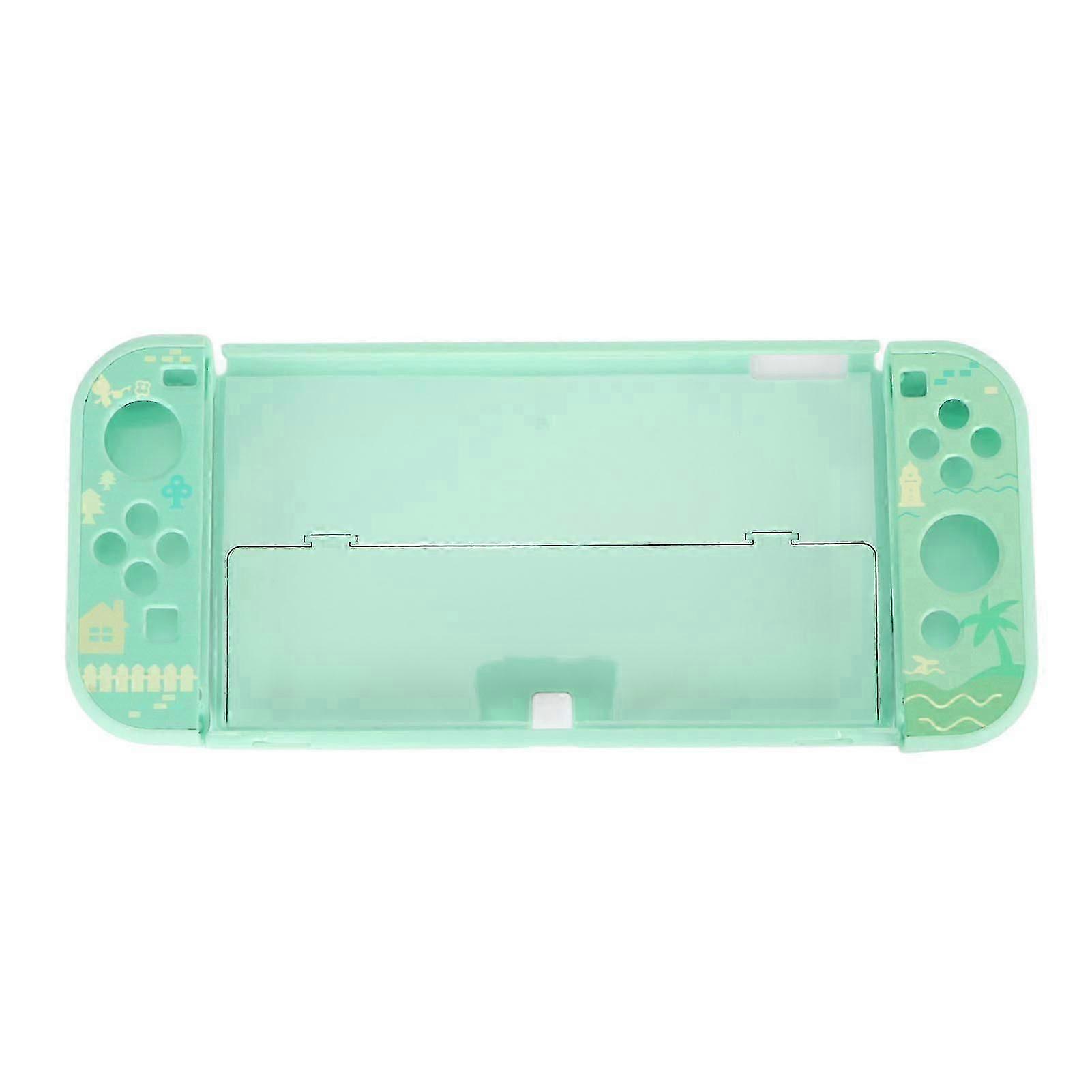 Protective Case Soft Colorful Full Wrapped PC Durable Shell Case Cover for Switch OLED