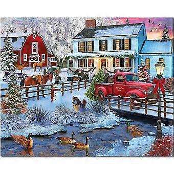 Puzzles Christmas on the Farm Puzzle HAA785