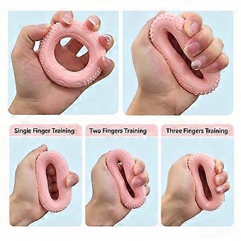 4-Pack Grip Strengtheners, Dual-Resistance Hand Exerciser with Anti-Slip Textured Grip, 10-50 LB for Fitness and Daily Training