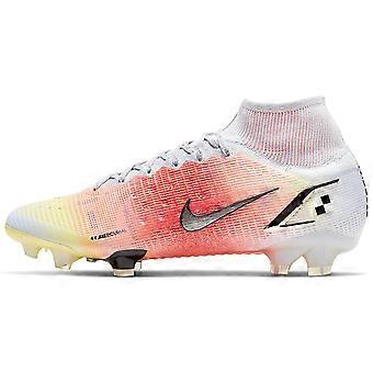 Nike Mercurial Superfly 8 FG Firm Ground Soccer Shoes Unisex Orange Pink White CV0959-108