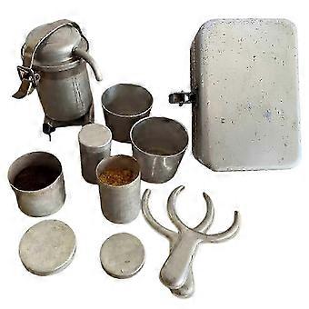 R9 Camping Coffee Kit, Vintage Espresso Maker Set For Travel Outdoor Camping Hiking A-D Szrhkj1199