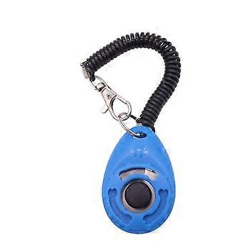 Dog Training Clicker Pet Cat Click Trainer Use for Puppy Birds Horses Aid Adjustable Wrist Strap Sound Key Chain