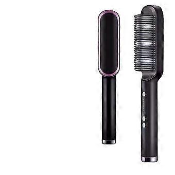Hair Straightener Comb Matte Black 654.