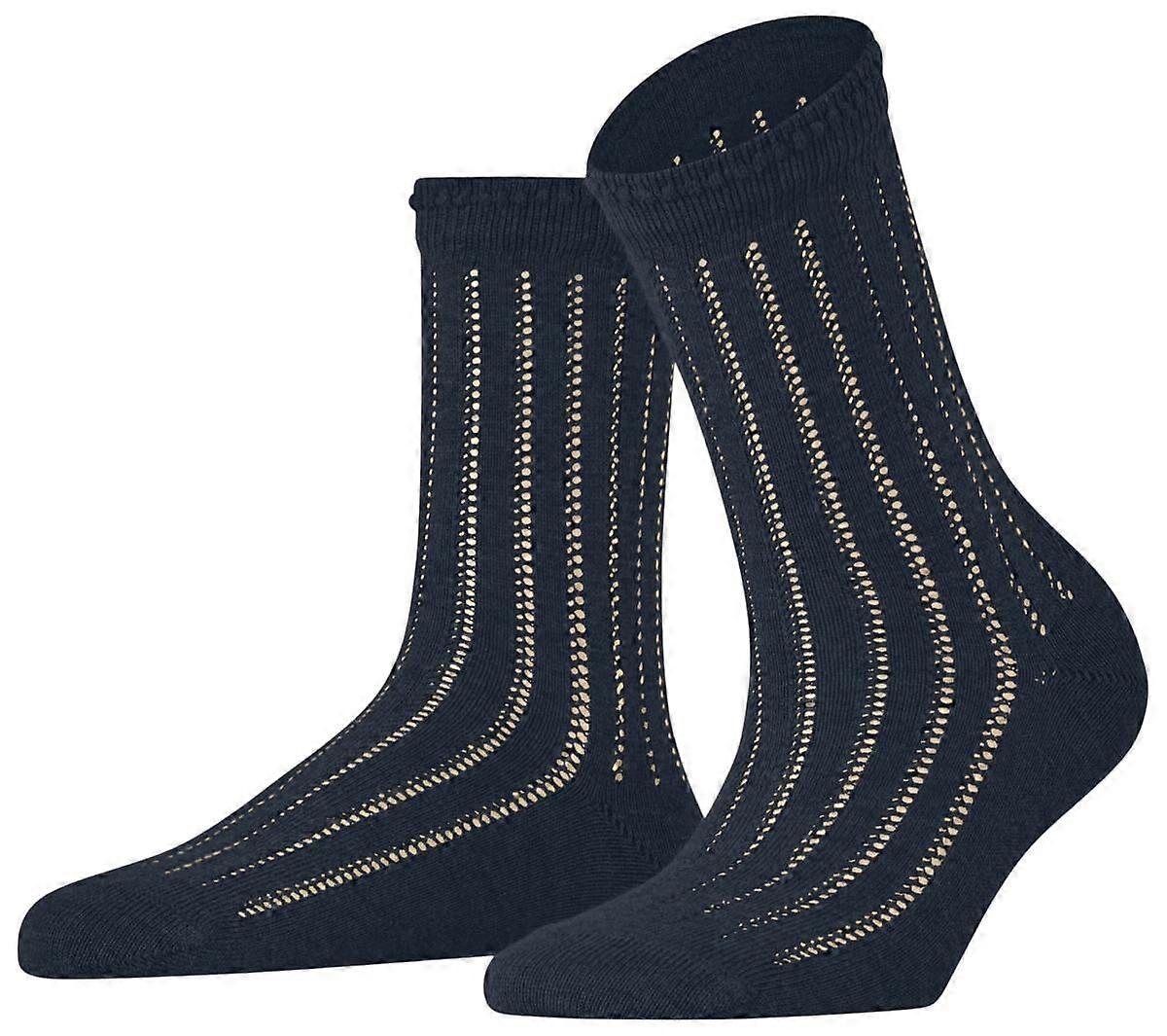 Falke Eyelet Socks - Space Blue