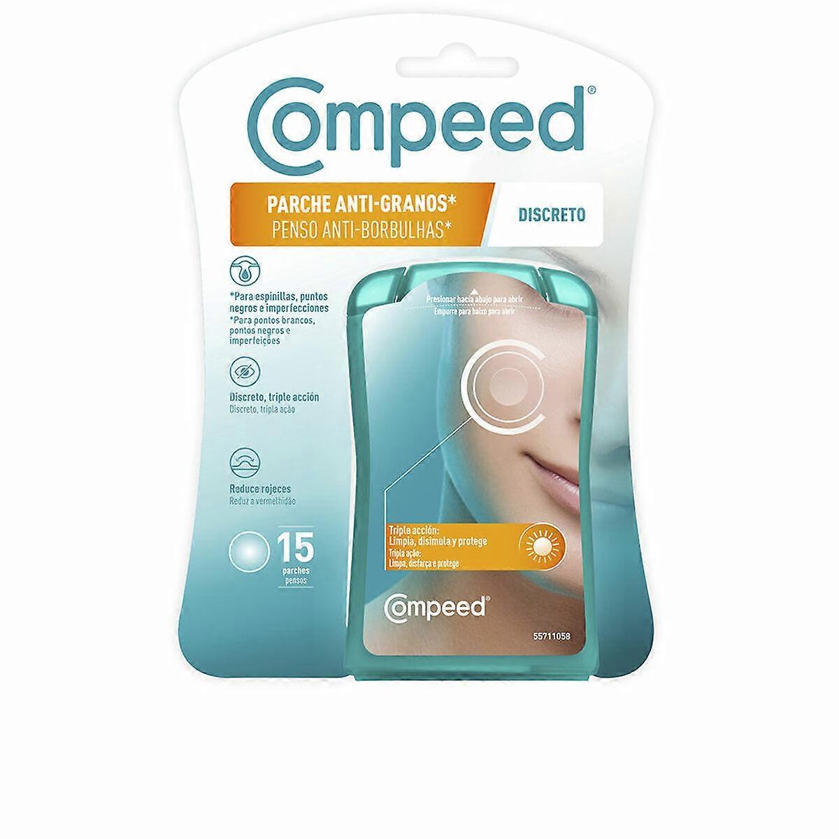 Facial Cleanser Compeed Discreto Patch (15 Units)
