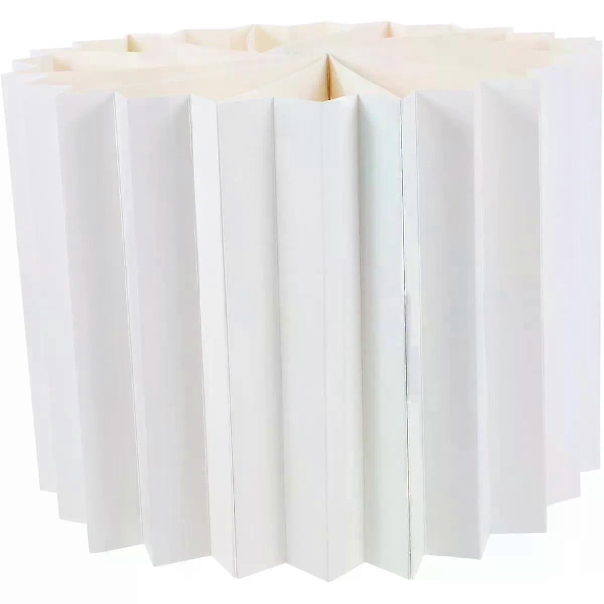 Foldable Paper Column Cake Stand with Mat for Weddings