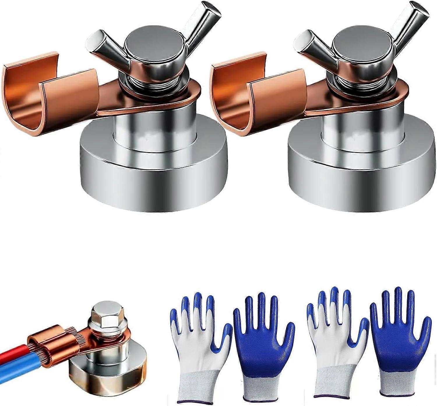 Instant-Attach Magnetic Welding Clamp