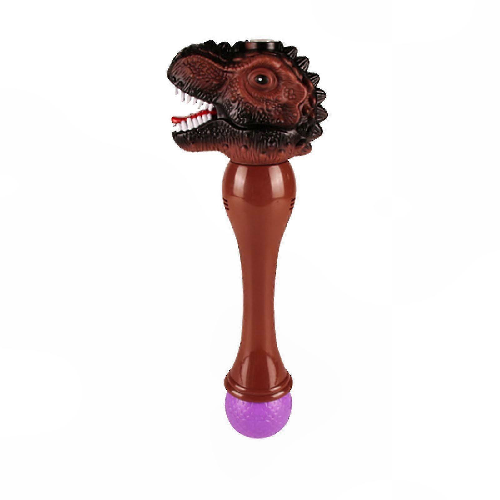 Kids Toy Gift: 2025 Dinosaur Automatic Bubble Maker Wand Machine