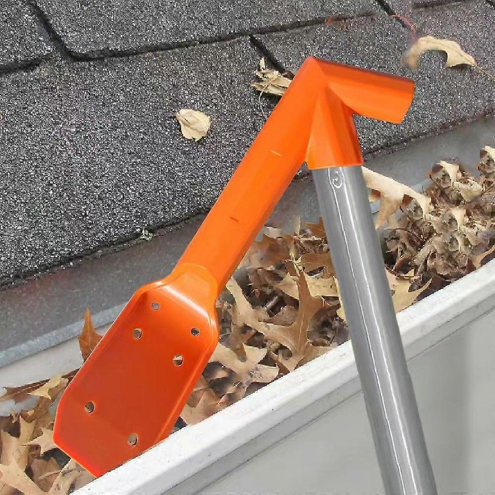 Gutter Cleaner Tool with Scoop Brush