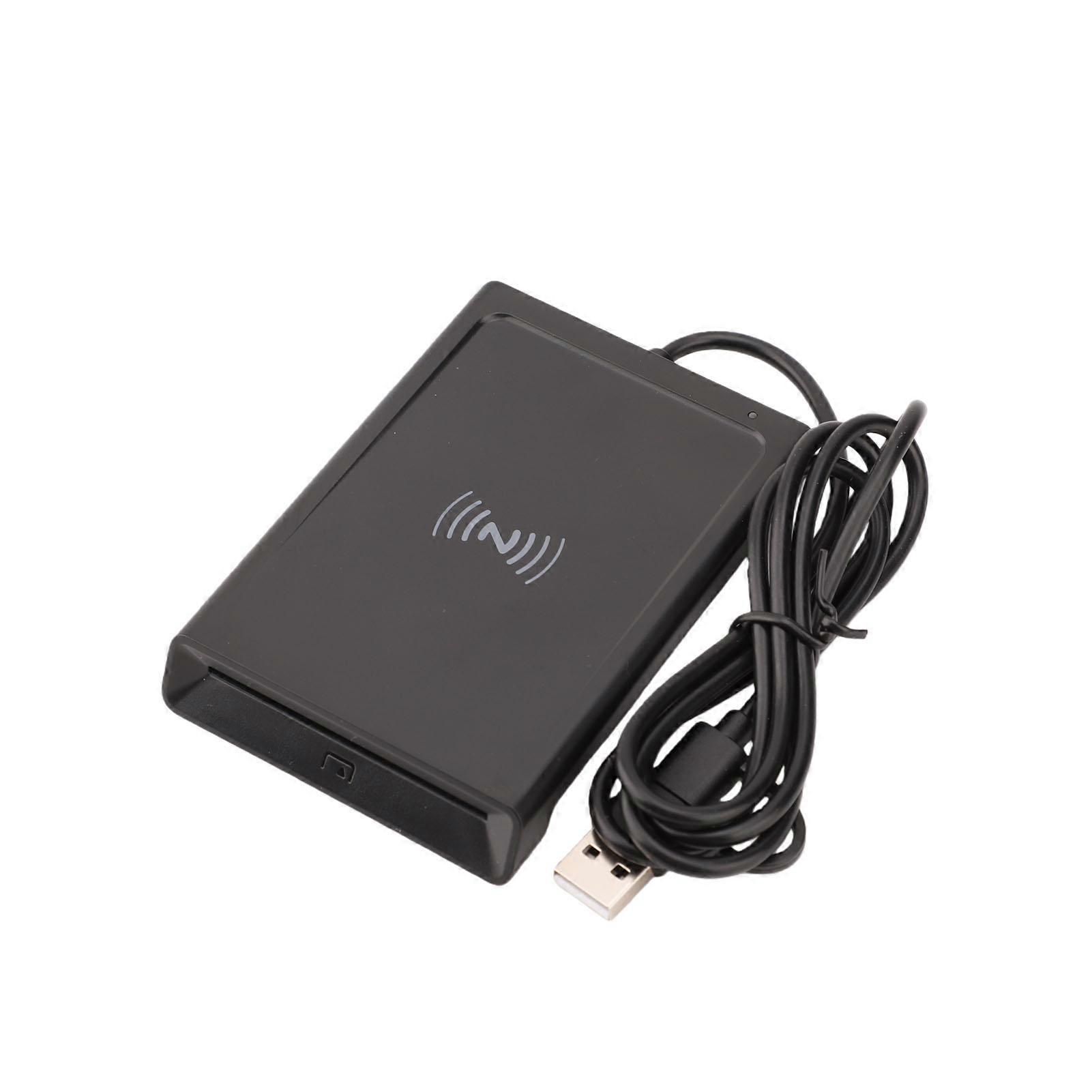 NFC Reader Contact Type 2 in 1 USB Smart Card Reader with 95cm Cable for Mobile Use