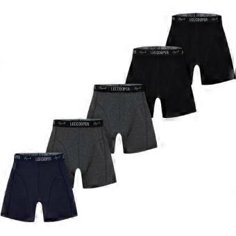 Lee Cooper Mens Boxer Briefs (Pack of 5)
