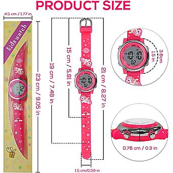 Orologio Sportivo Digitale Per Bambini 30m Orologi Elettronici Multifunzione Impermeabili 7 Colori Retroilluminazione A LED Per 3 Anni A 12 Anni Bambini Ragazze Ragazzi (viola Blu | IT