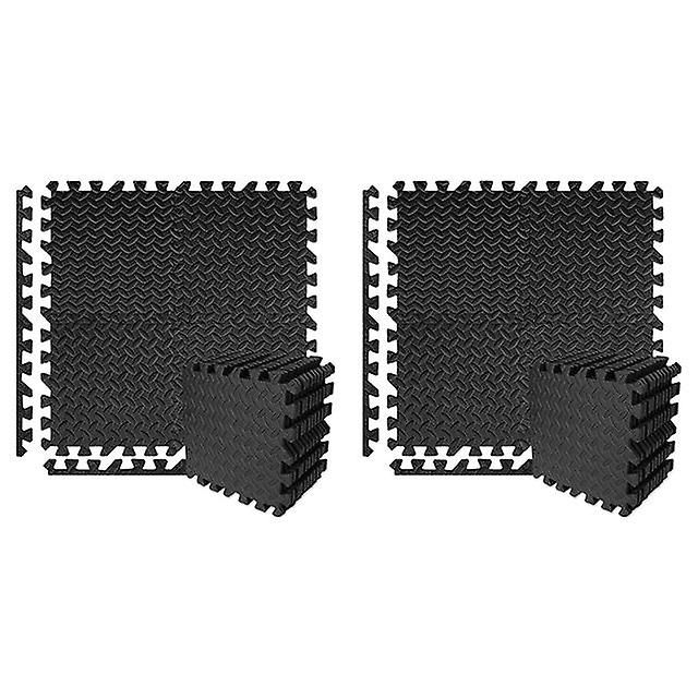 24 Pack Exercise Mat,eva Foam Gym Mat,flooring Mats For Gym Equipment,exercising,yoga,camping,kids,playroom