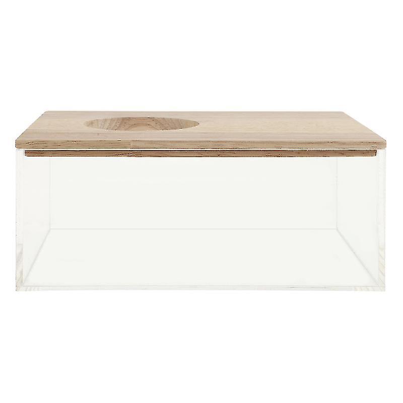 20X15x8cm Small Animal Habitat Accessories Decorative Chinchilla Bathtub Multi-function S