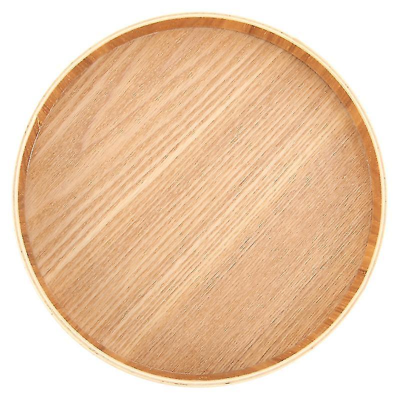 21X21cm Log Color Tumblers 1pc Japanese Style Tray Food Serving Plate Wood Snack Deseert Plate (log