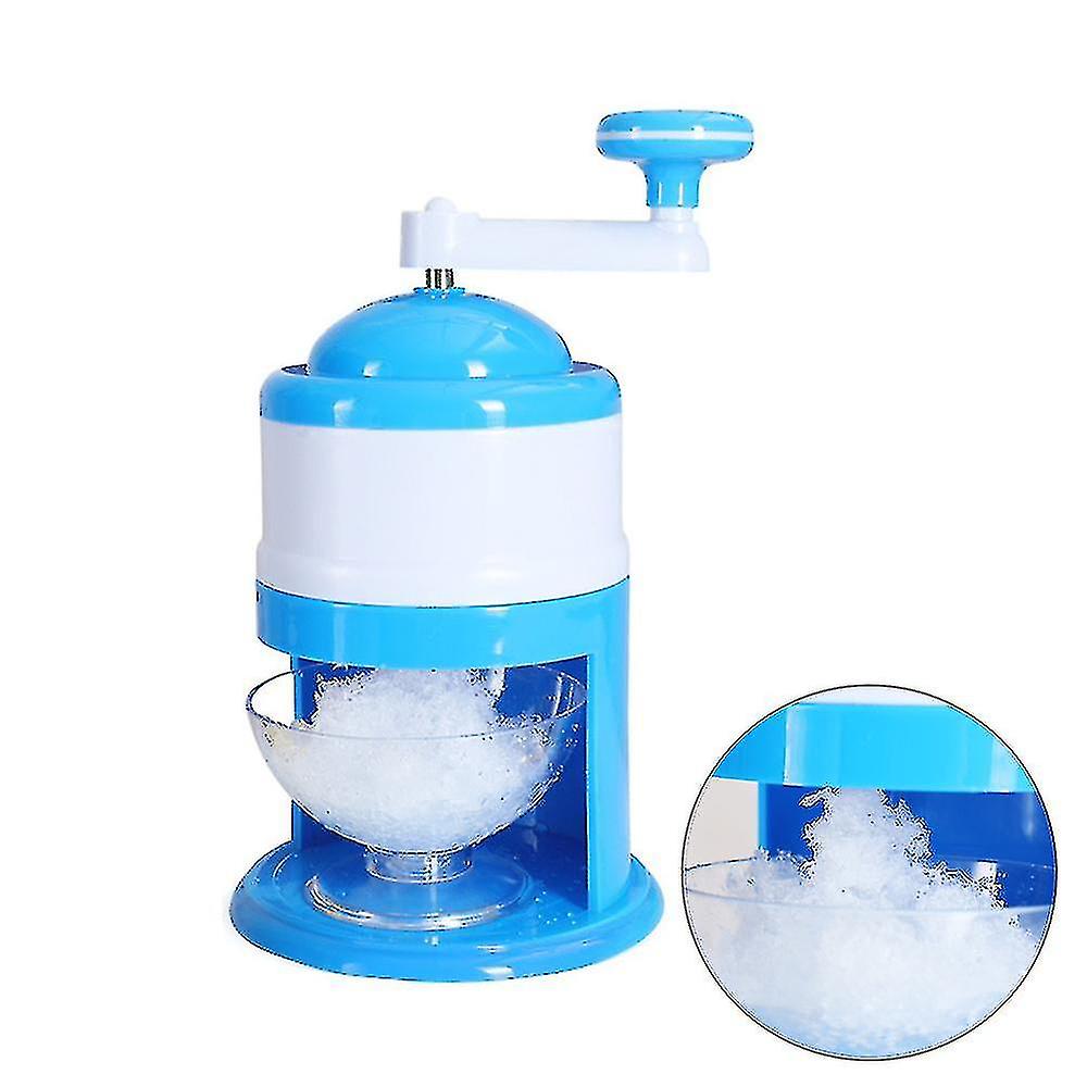 Household Stainless Steel Handhold Manual Ice Crusher Hand Shaved Ice Machine For Shaved Ice Snow Cones