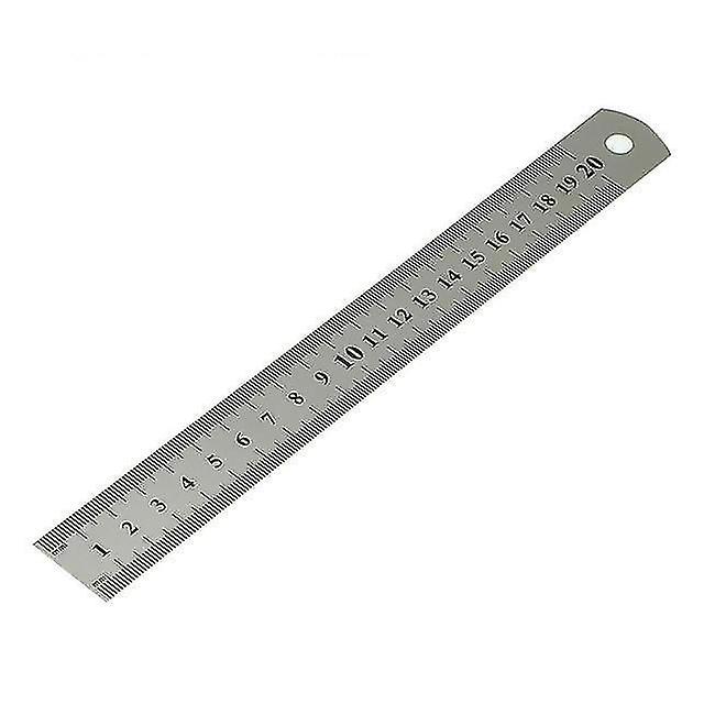 20Cm Double side Stainless Steel Straight Ruler measuring Tool