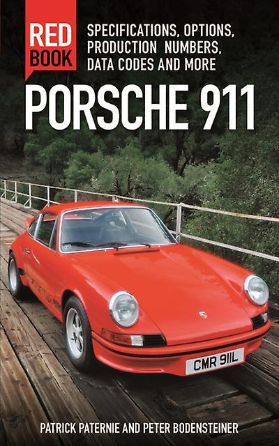 Porsche 911 Red Book by Peter Bodensteiner Paperback