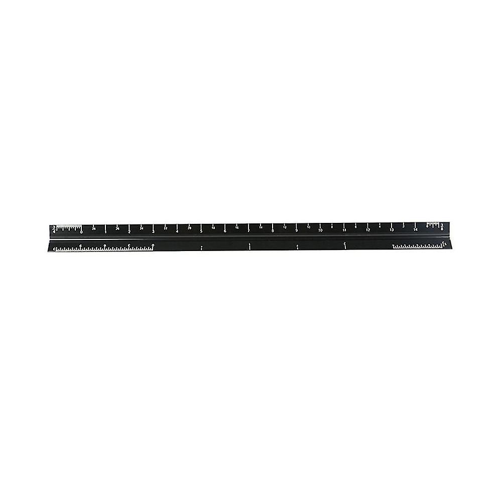 Architectural Scale Ruler 12inch Aluminum Architect Scale Triangular Scale Scale Ruler Triangle Rul
