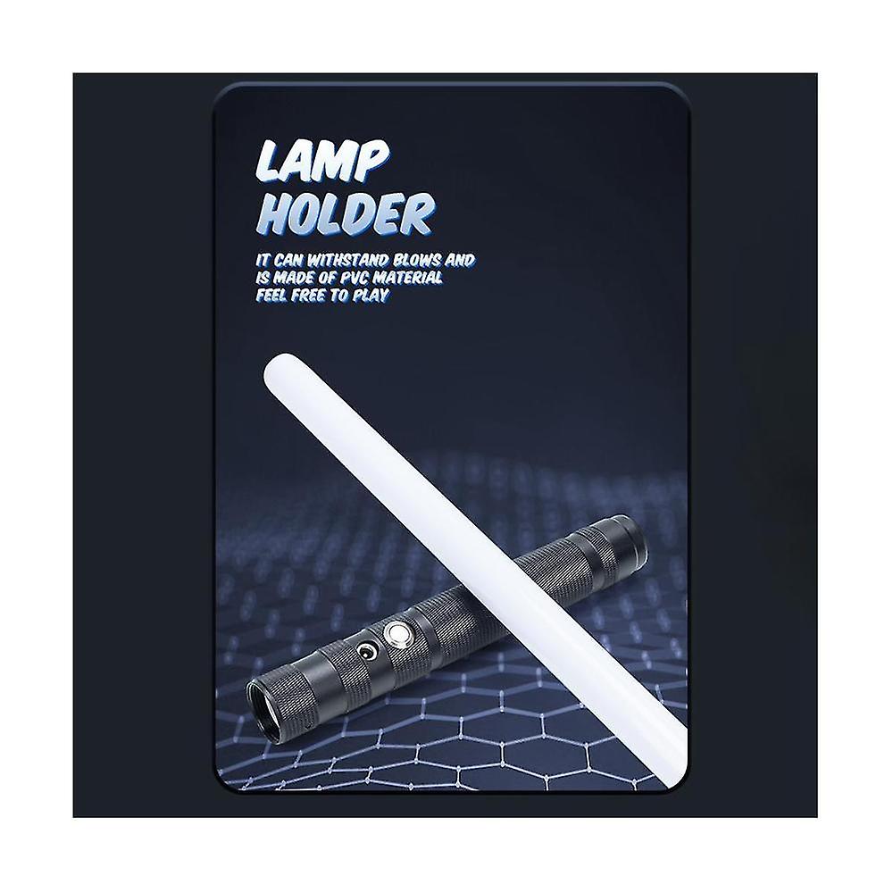 Laser Light Saber Rechargeable Flash 2 In 1 Shock Technology Sound Effect 15 Color Cosplay Toys Bir