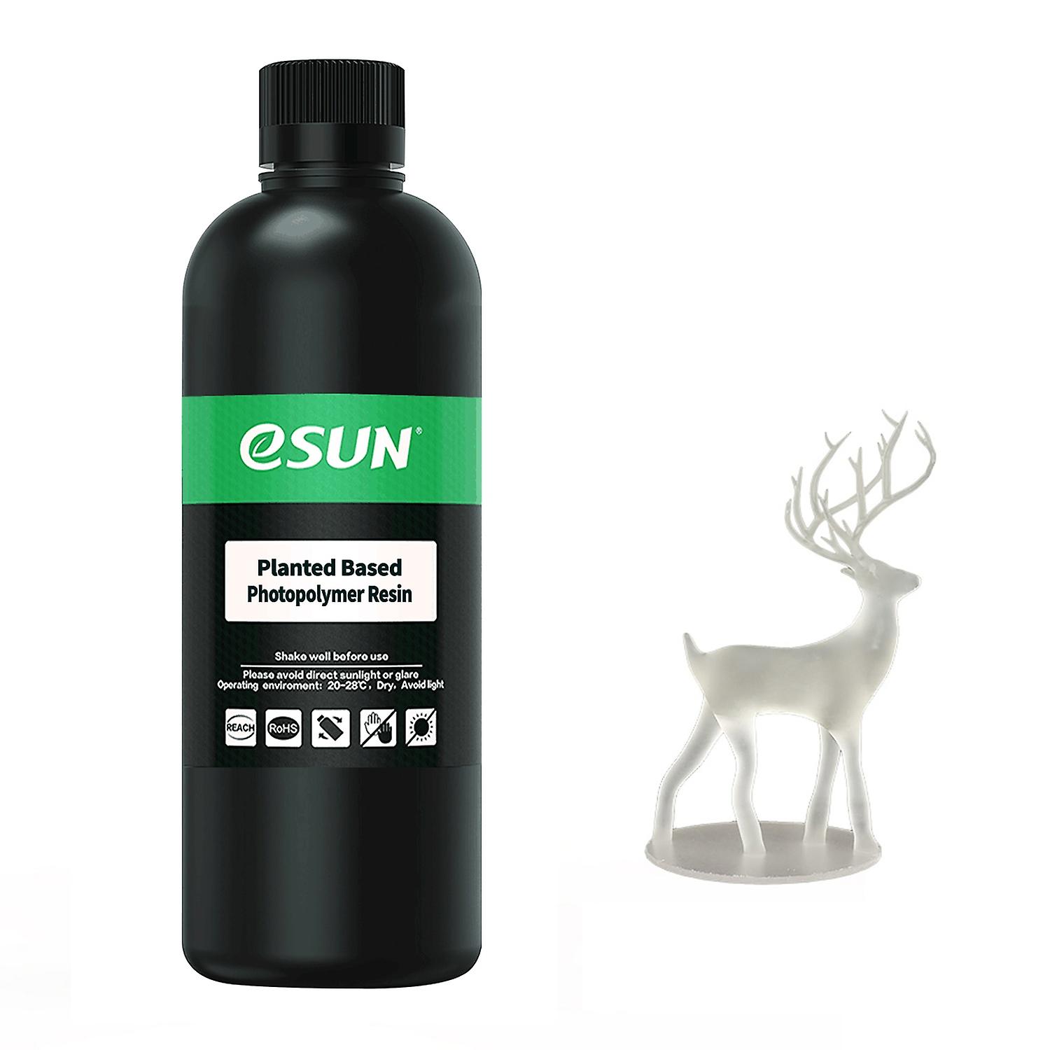 eSUN Plant-based Rapid Resin 405nm LCD UV-Curing Resin Material Low Odor High Toughness Quick Curing