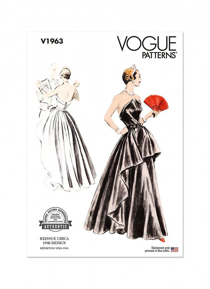 Vogue Paper Sewing Pattern 1963