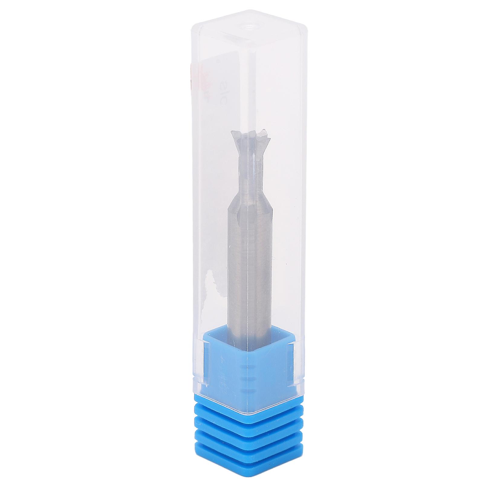 Dovetail Bit Carbide 6mm Dia Shank 4 Flutes 50mm Length Universal Dovetail Milling Cutter 65°