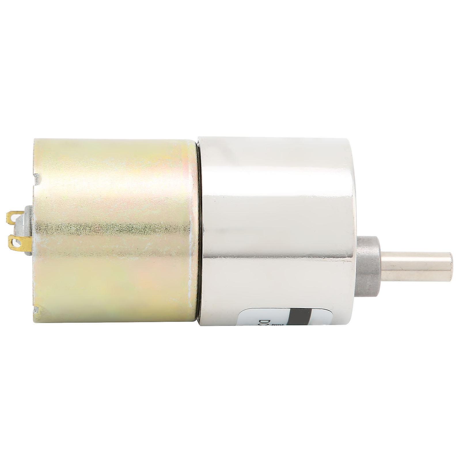 12V DC Reduction Motor with Bracket, Adjustable Speed, 150rpm/min (XD‑37GB520)