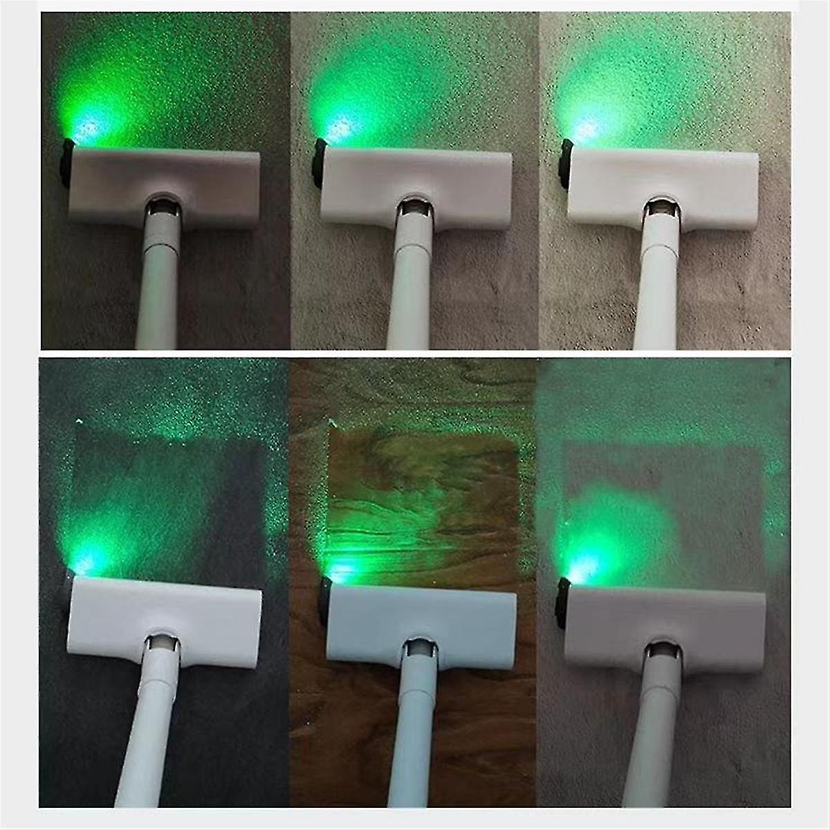 Aspirator Lumini laser Afișaj praf Lampă LED Praf clar vizibil sub lumină Piese universale aspirator-yuyu
