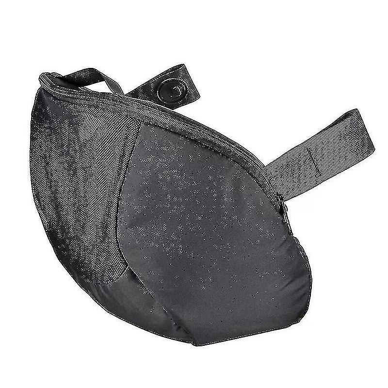 حقيبة حفاضات محمولة متعددة الوظائف متوافقة مع عربة أطفال Doona / foofoo حقيبة تخزين سوداء مقاومة للماء- hao