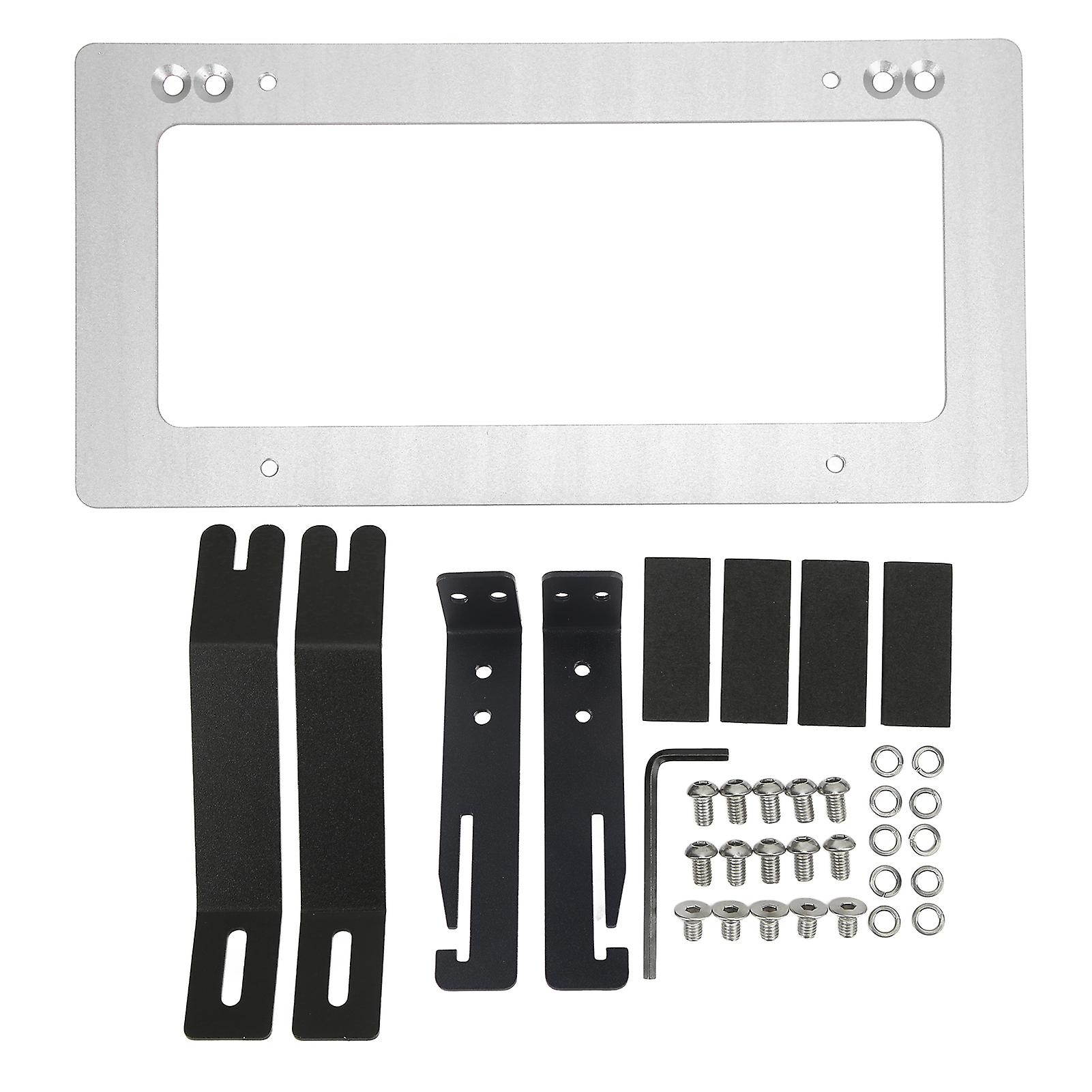License Plate Mount Bracket,Aluminium Alloy License Plate License Plate Bracket License Plate Holder Custom Engineered
