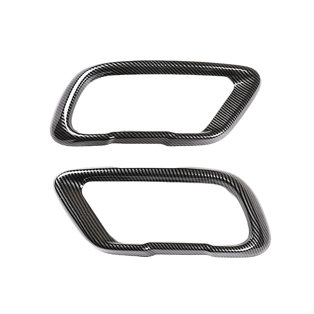 Car Tail Muffler Exhaust Pipe Output Cover Exhaust Pipe Trim Frame Accessory for X5 G05 X6 G06 X7 G