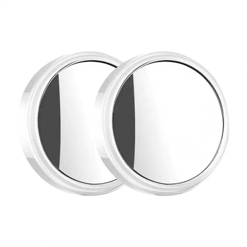 1 Pair Durable Fixed Adjustable Car Rearview Mirror Car Rearview Mirror Self-adhesive Stick Firmly~1634