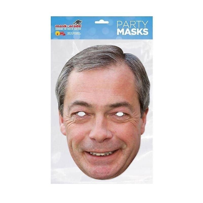 Nigel Farage Celebrity Face Mask Nfara01