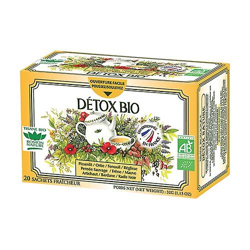 Organic Detox Nature Herbal Tea 20 infusion bags
