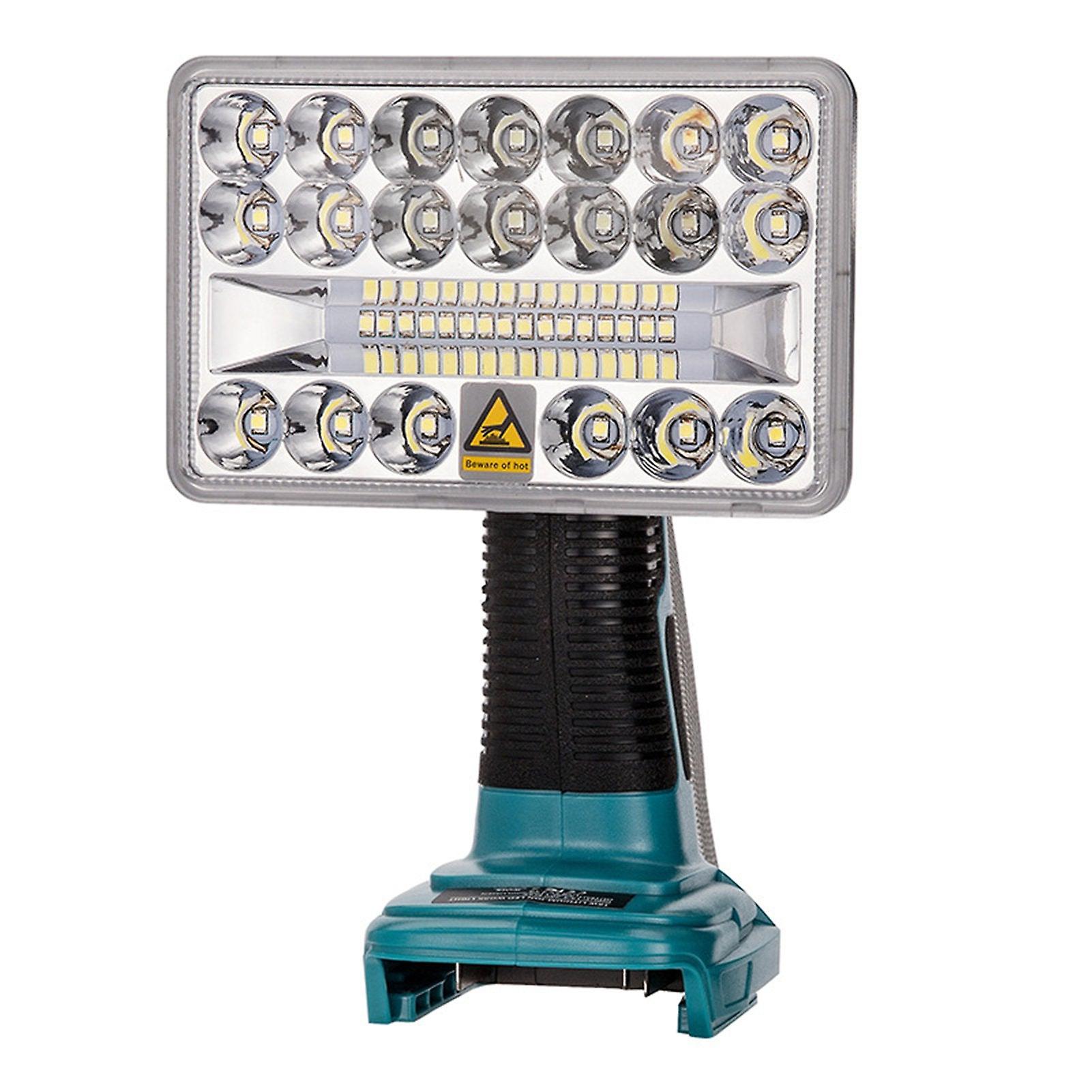 5-calowa latarka 1000mAh 14.4-18V Led Latarka Reflektor Oświetlenie Zewnętrzne Oświetlenie Robocze dla Makita Bl1430 Bl1830 Niebieski