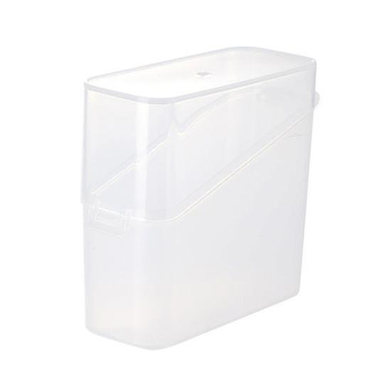 Kitchen Storage Box Tea Bag Bag Container Organizer Drawer Flip-top Seasoning Transparent Lid Waterproof