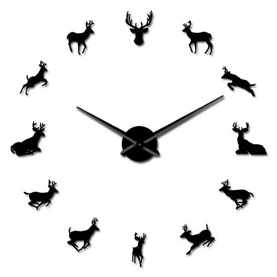 Wall Clock Superior Movement Acrylic Hanging Clock 3D DIY Wall