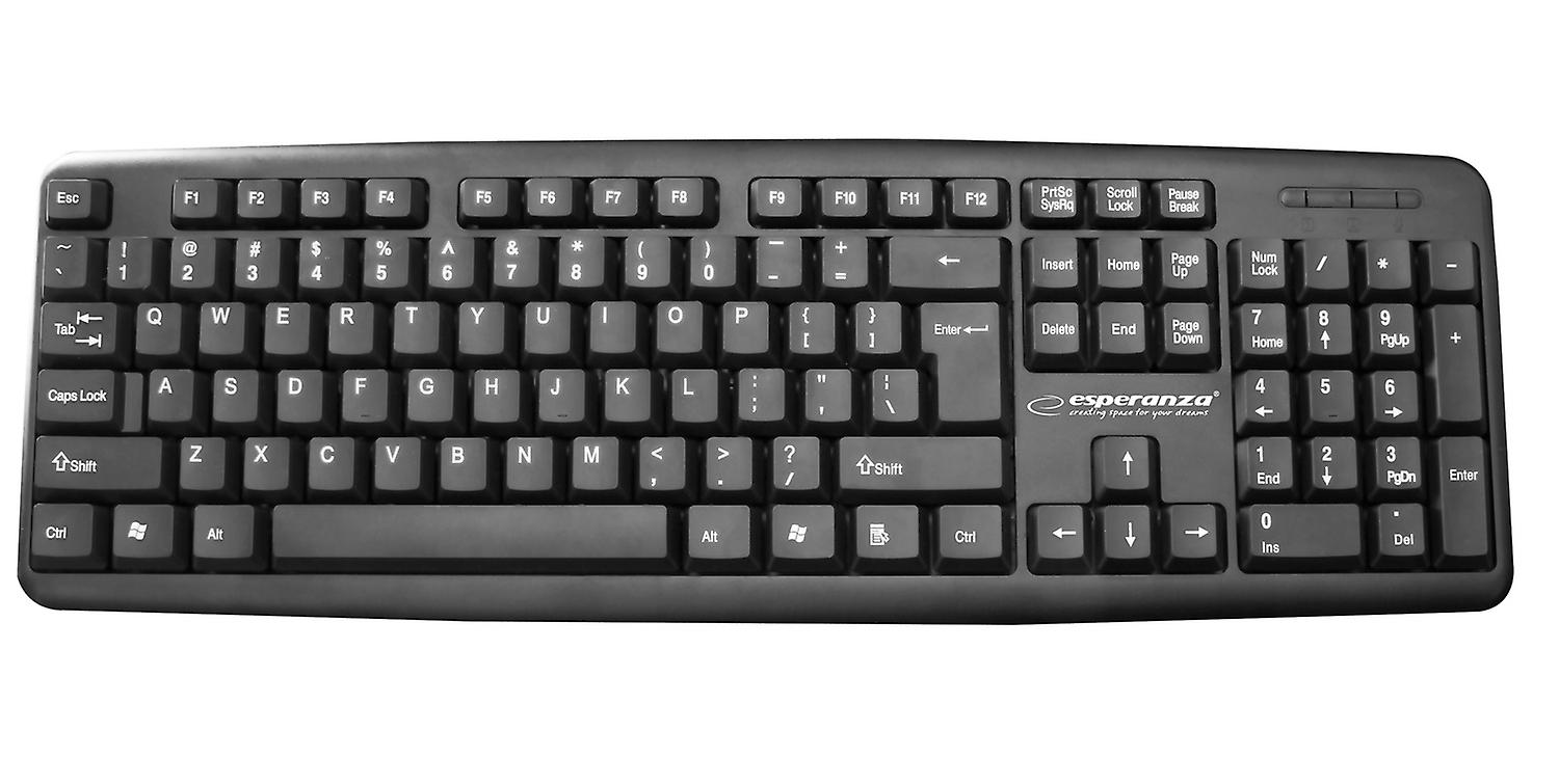 Esperanza Wired USB Keyboard Amarillo