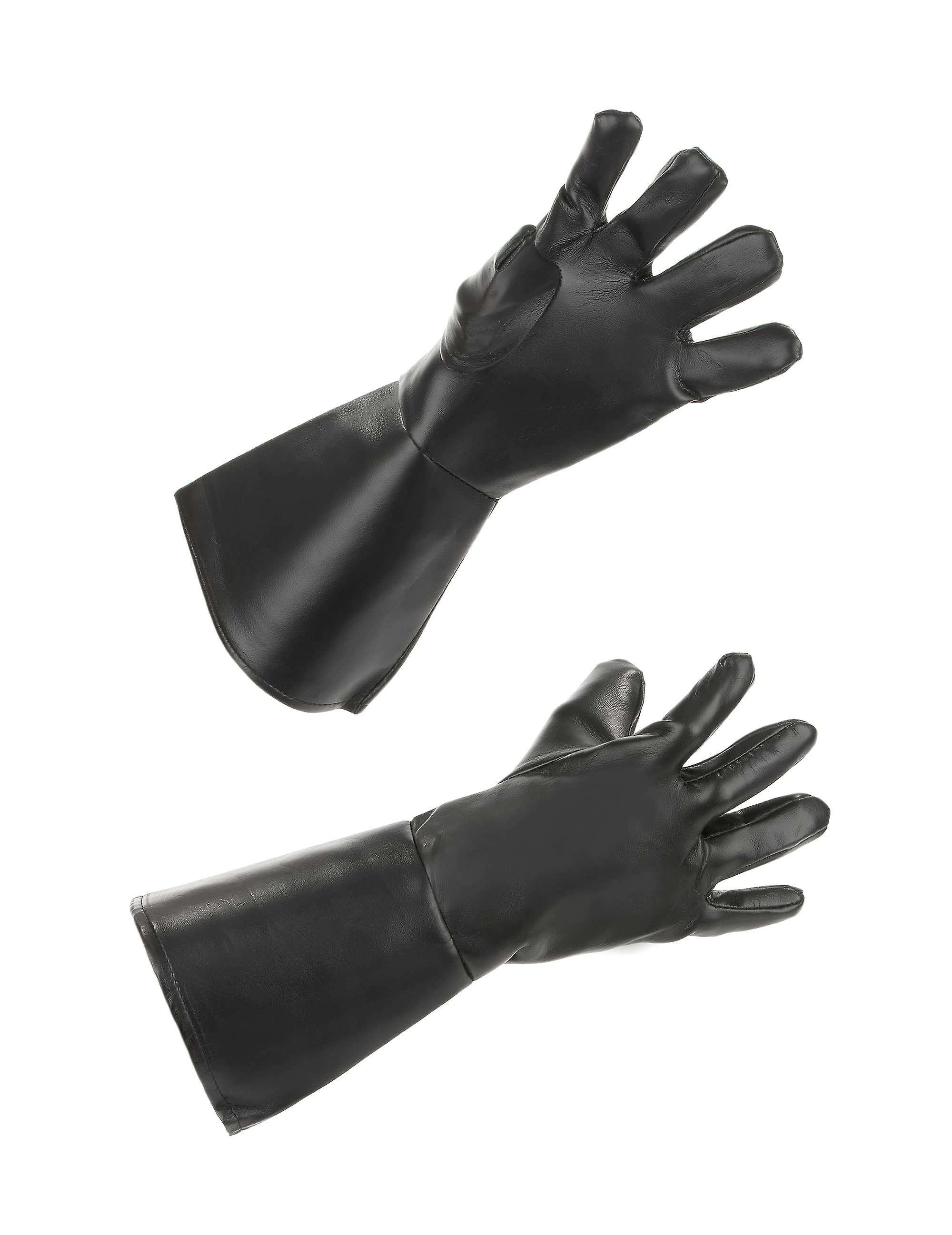 Adult faux leather gloves