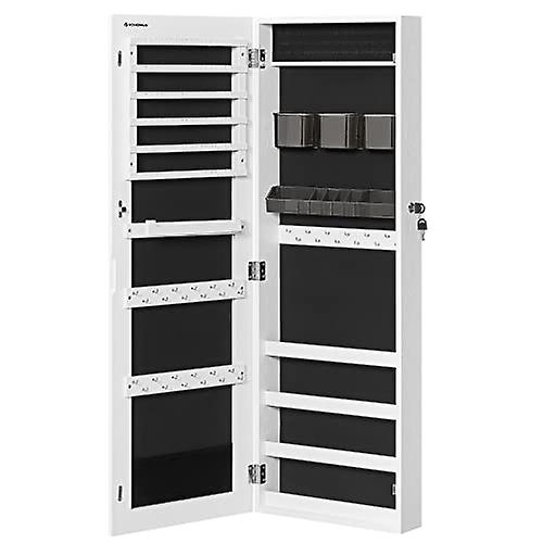 2-in-1 Spiegelschmuckschrank mit großem Stauraum