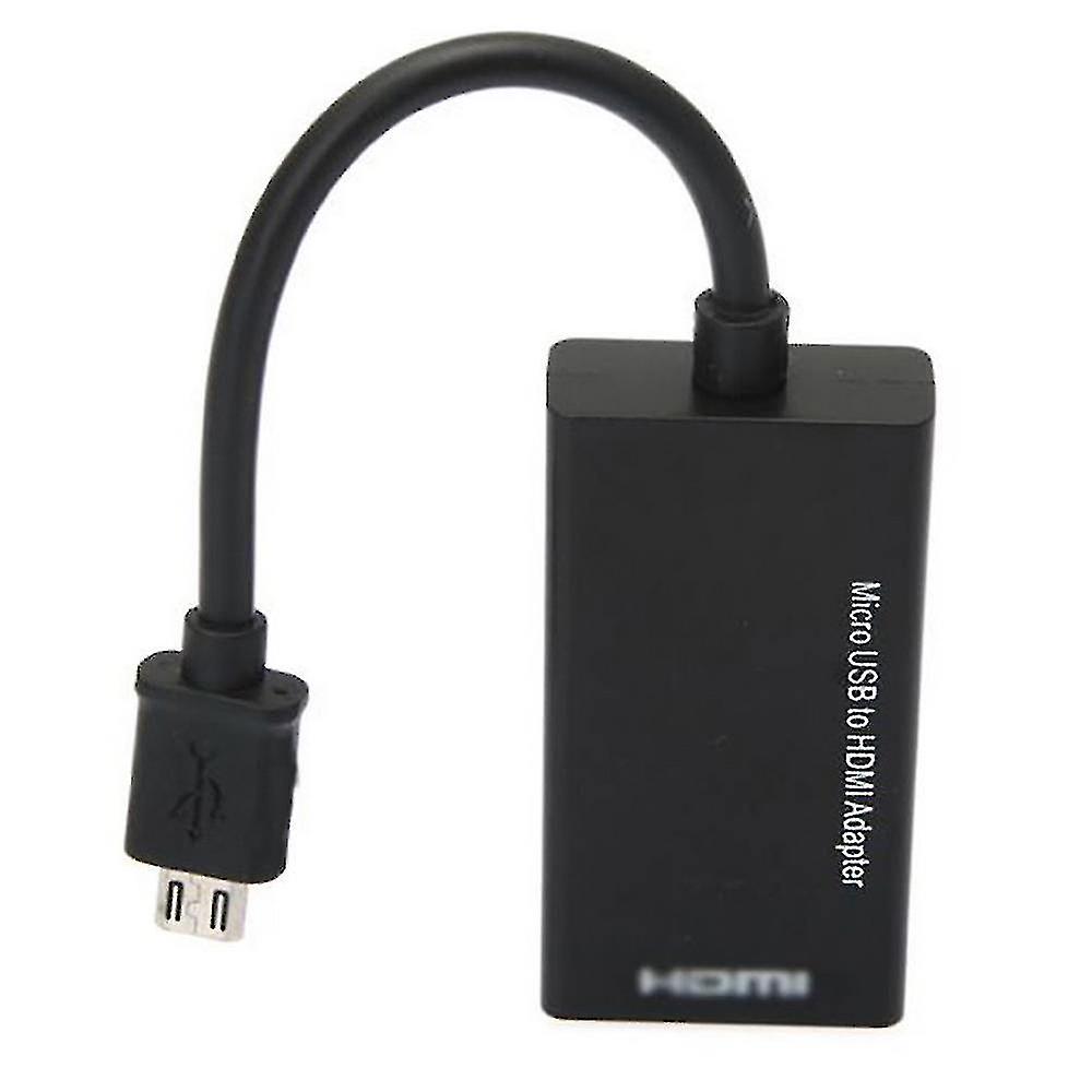 Micro Usb To Hdmi Cable Adapter Support Hd Video Audio Output For Android