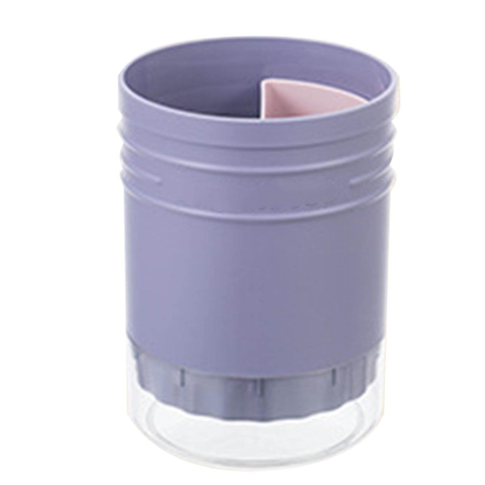 Round Chopstick Drainer Organizer Household Multifunctional Kitchen Tableware Draining Rack Container Purple