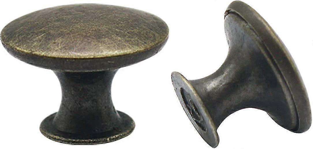 Door Knobs Set Of 12 Drawer Knobs 30mm Vintage Brass Handles Furniture Cabinet Knobs