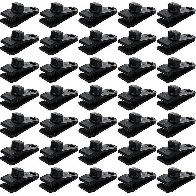 Pack of 30 Tent Tarpaulin Clip, Locking Tarpaulin Clamp, Tarpaulin Clamp Awning Clamp Tarp Fixing Tarp Caravan Cover Pool Covers