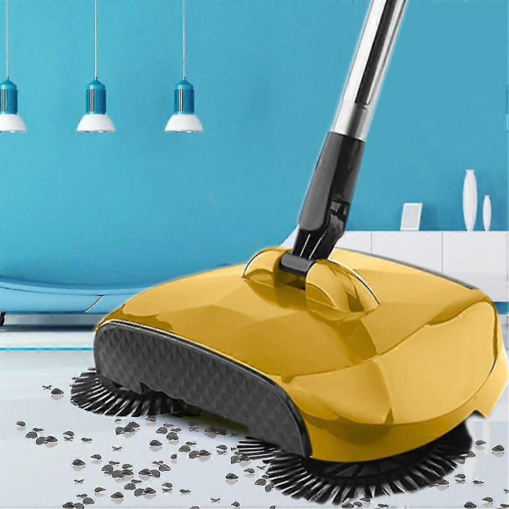 Practical Hand Push Type Sweeping Machine Household Plastic Broom Dustpan Set