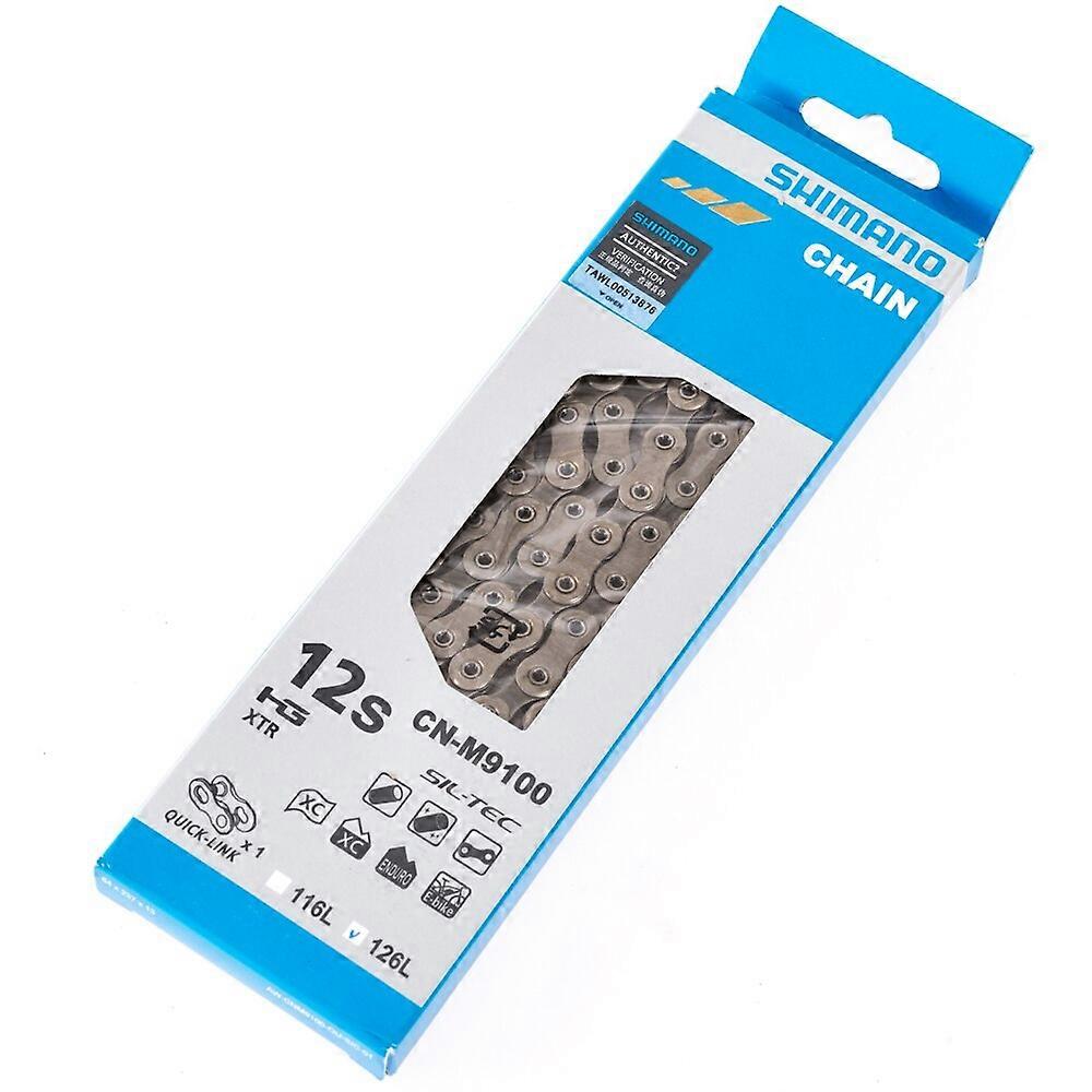 CN-M9100 SHIMANO 12S 12 SPEED XTR QUICK-LINK BICYCLE CHAIN SIL-TEC