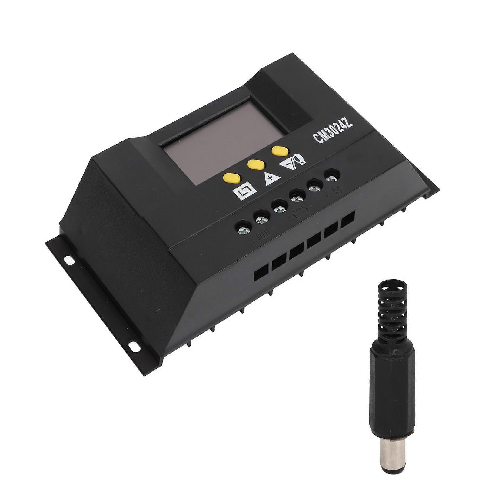 Pwm Solar Charge Controller Lcd Display Intelligent Pwm Solar Panel Regulator With Thermal Sensor