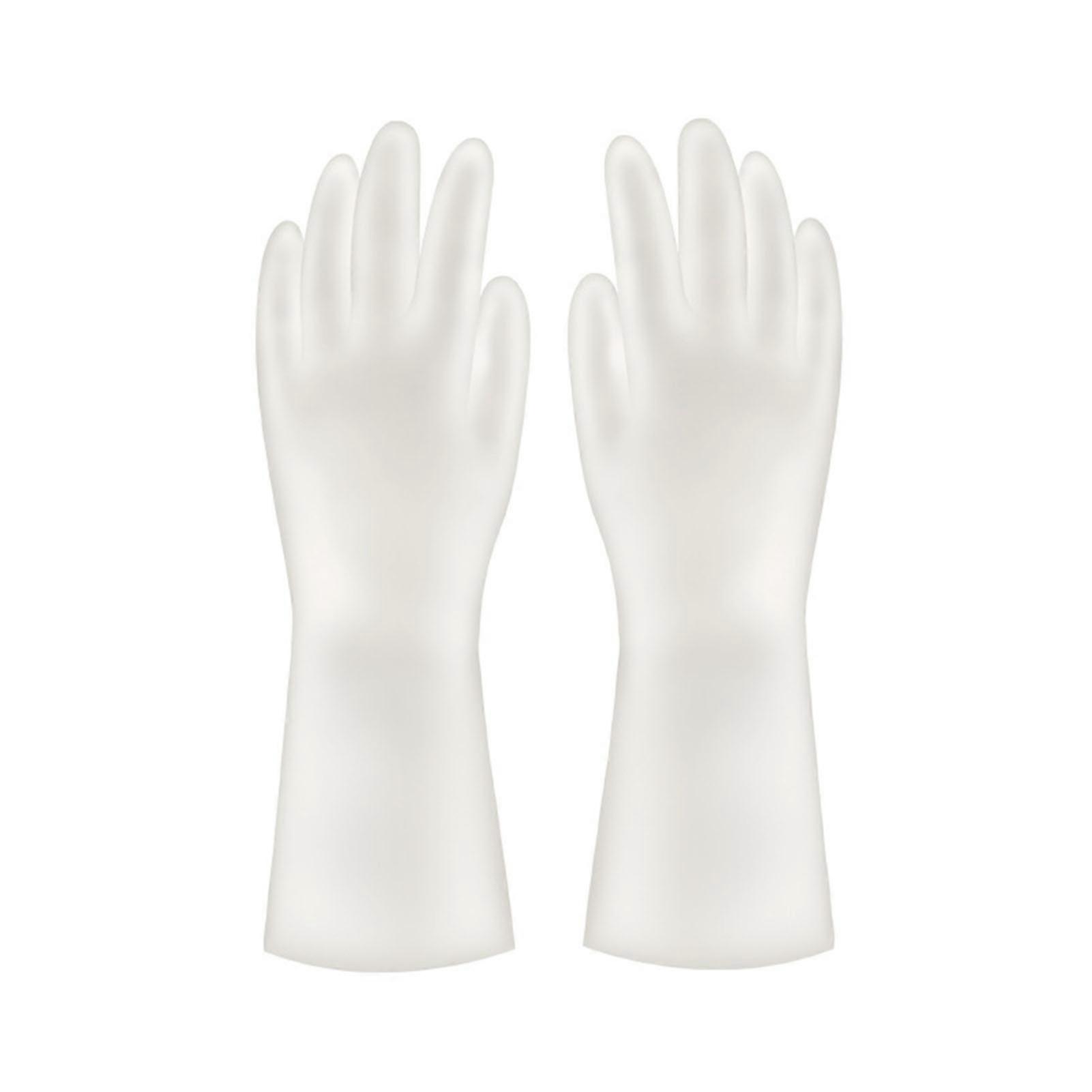 Household Cleaning Gloves PVC Thickened Multifunctional Dishwashing Gloves L