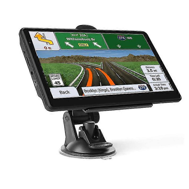 Gps Navigation For Carlatest Map Touchscreen 7 Inch 8g 256m Navigation System With Voice Guidance And Speed Camera Warning Lifetime Free Map Update -C